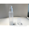 Botella de plástico sin aire al por mayor con tapa
